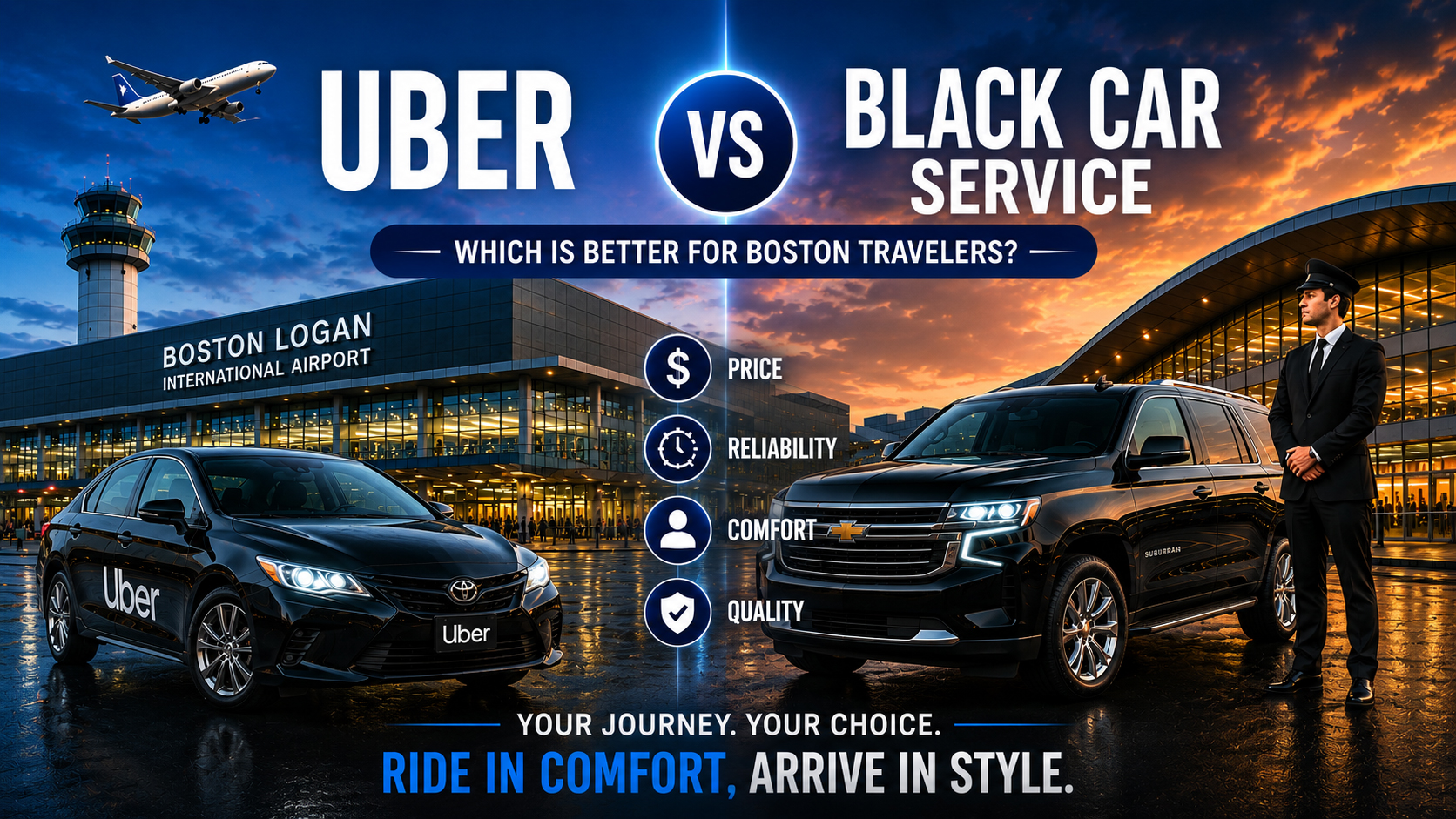 Logan Airport Car Service vs. Uber: Which Is Better for Boston Travelers?